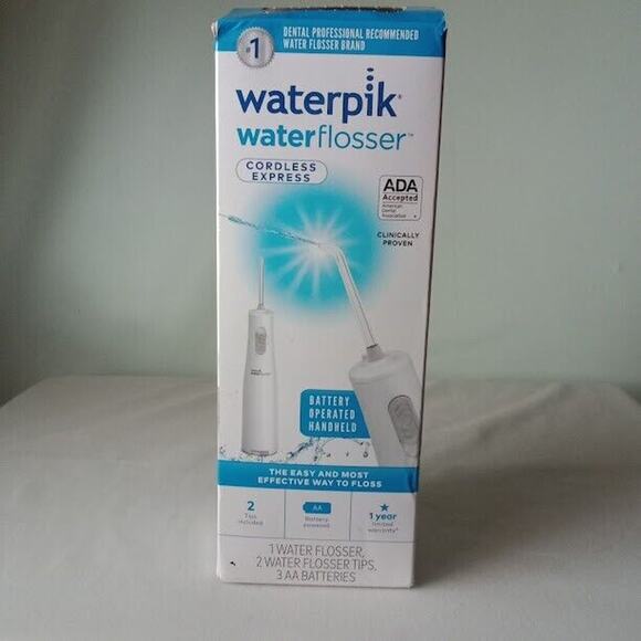 Waterpik Other - Waterpik Water Flosser WF-02W011 Cordless Express New Contents Sealed Open Box